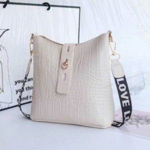 New bucket bag White Beige 239